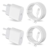 ⚡[Kompaktes und tragbares Design] - Mit kleinem, kompaktem und tragbarem Design, perfekt zum Laden Ihres iPhone 14 13 und anderer USB C Geräte zu Hause, im Büro, im Freien, auf Reisen und für andere Aktivitäten. Genießen Sie die schnelle Ladung und Datenübertragung