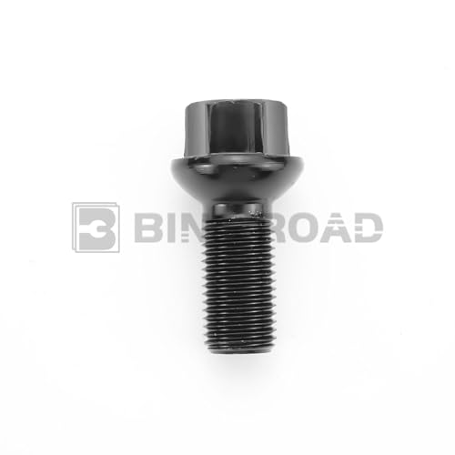 Image of 5Pcs M14 x 1.5 Wheel Lug Bolts Nuts Compatible with Mercedes Benz C300 E350 CLA250 GL350 ML350 SLK350 W204 W211 C209 W164 W251 (Replaces 0009908307)