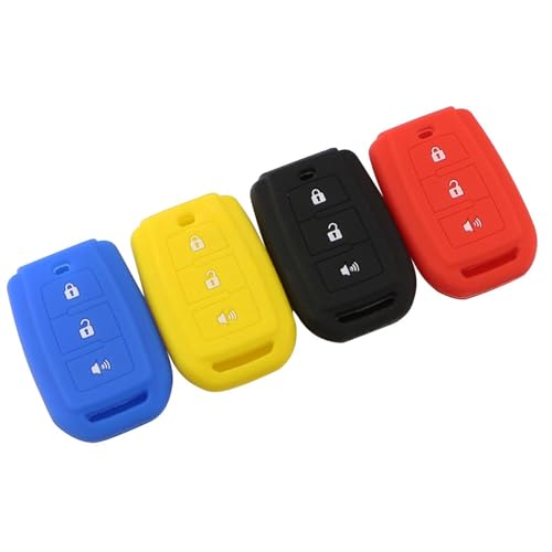 Coque silicone 3 boutons antichoc pour clé de voiture Toyota Veloz