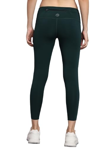 Image of TRUEREVO Sports Leggings for Women-Stretch Dryfit High Waist 7 /8th Gymwear Pants with Back Zipper Pocket-Quick Dry Activewear-Training Tights- for Yoga, Sports, Gym, Workout and Running