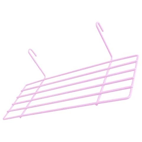 POPETPOP Pink Iron Bird Cage Stand Cover