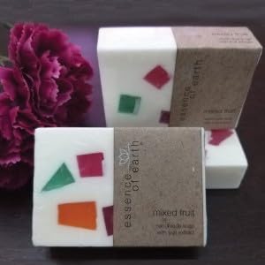 ESSENCE OF EARTH Mixed Fruit Handmade Soap – With Natural Fruit Extracts | Nourishing, Revitalizing & Gently Cleansing – 100g-image-13