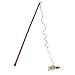 OurPets Play-N-Squeak Flick-n-Stick Teaser Play Wand Cat Toy