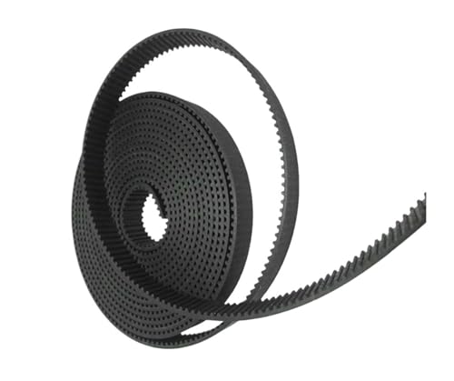 Correa de distribución GT2 de 10mm en poliuretano blanco con alma de acero