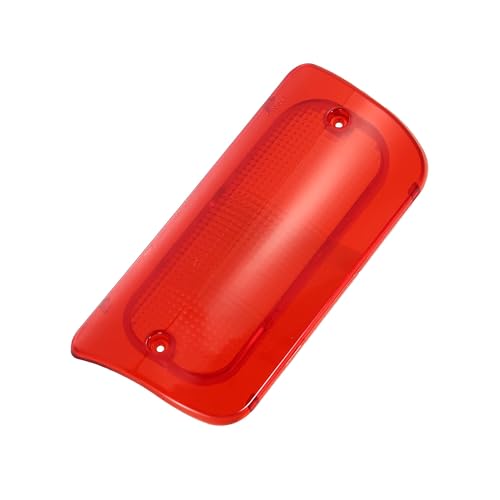 Unifizz Red Third Brake Light Lens Cover Compatible With 1994-2004 Chevy S10 GMC Sonoma High Mount Stop Lamp Assembly (for Extended Cab only) Replace for 16520296 by Unifizz - Used condition - CA$20.89