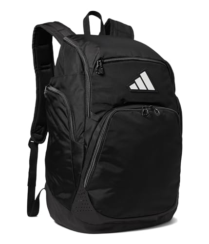 Image of adidas 5-Star Team 2 Backpack | Multi-Sport, Padded Laptop Sleeve, Organizer Pockets, Water-Bottle Pockets, Durable Build, School Gym & Travel Ready