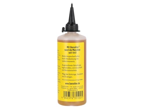 Hanseline Gabelöl 200 ml Plastikflasche Spitze mit Kappe an Halteband