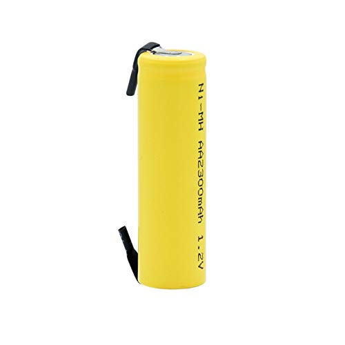 1,2 v 2300 Mah NI Mh Aa Batterie, Wiederaufladbare Batterien Lithium Bateria Schweiß Nickel Blatt Batterien für Taschenlampen 16PCS