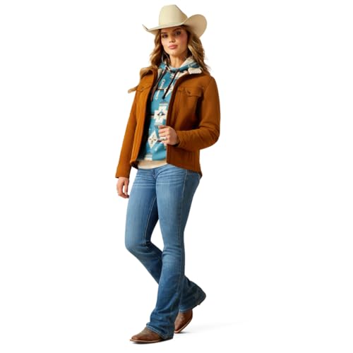 ARIAT Women's Berber Back Softshell Jacket3