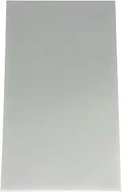 Tábua de corte Polietileno Branca 50x30x1,5cm - Kitplas (Cód. 1013)