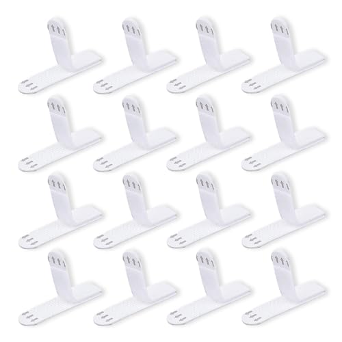 fKiZanthene Wandaufhänger ohne Bohren, 20 Paar, doppelseitiges Klebeband, zum Aufhängen von Bildern und Dekorationen, Wandbefestigung, abnehmbar, für Wohnzimmer, Schlafzimmer und Küche