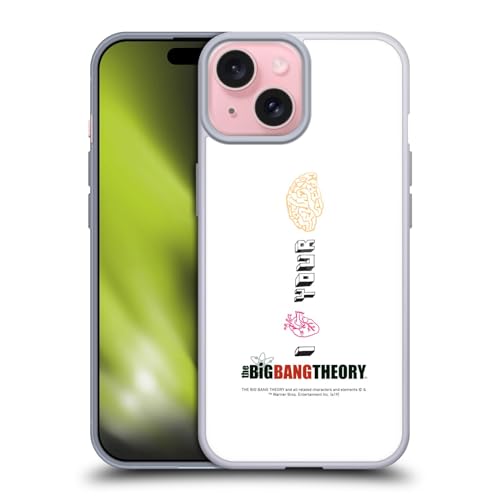 Carcasa Apple iPhone 15 Big Bang Theory funda gel TPU silicona dibujo dibujo original