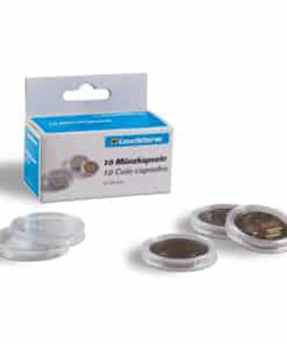 Cápsulas Redondas para Monedas 18mm Paquete de 10 miniatura 2
