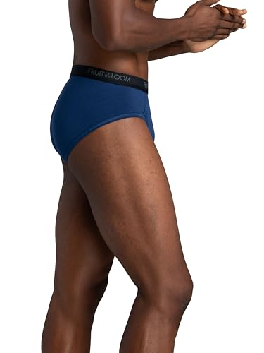 Image of Fruit of the Loom Men's Underwear Briefs, Tag Free & Moisture Wicking