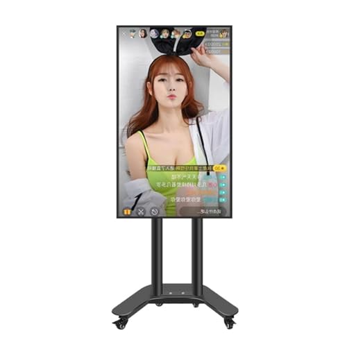 Soporte de piso para TV 32-60 pulgadas, ajustable y móvil miniatura 1