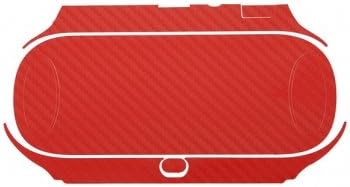 Pacer Carbon Skin Case Cover For PSV 1000 Black Red Silver White - Red
