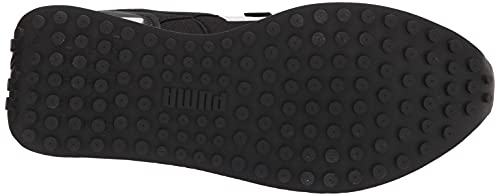 PUMA Puma Future Rider Sneaker, Black White, 5.5 US Unisex Big Kid