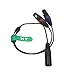 HangTon Mic Stereo Audio Cable for Sony Venice ARRI Alexa LF SXT Amira Varicam Camera 2 XLR 3 Pin to 5 Pin