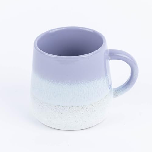 Image of Sass & Belle Mug Mojave Glazed Stoneware Purple White 350 ml