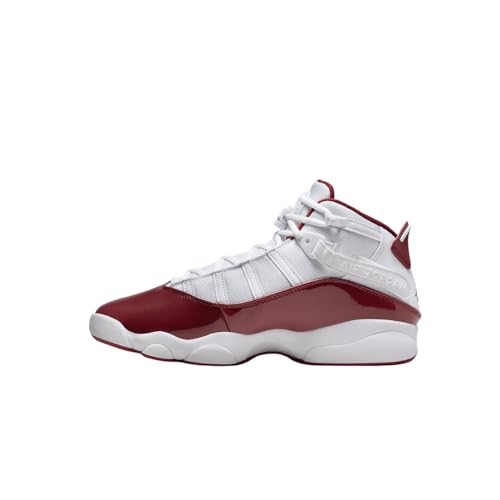 Jordan Mens 6 Rings White/Team Red2