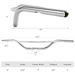 XIOUMAAN-Chrome-Handlebar-Fits-XL1200X-FXDB-US-Iron