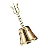 Cloche de service – le son de cette cloche à main est clair et agréable, ce qui est pratique et… cloche en cuivre du temple