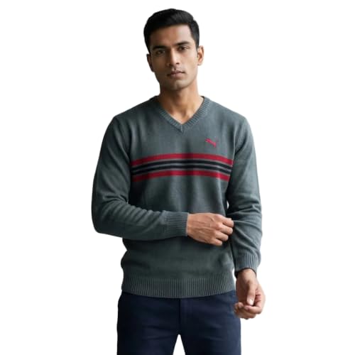 Image of Puma Men's Wool Round Neck Sweatshirt