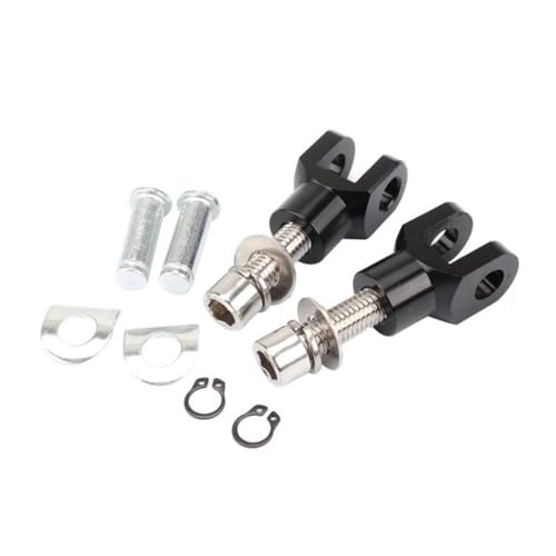 Repose-pieds universel pour moto avec kit de support de fixation réglable en acier