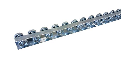 Skate Wheel Flow Rail - Conveyor 5' Long - Flow Rack Conveyor Rail #TOP1