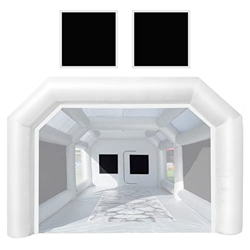 FLAPKWAN 2pcs 3.3X3.3FT Inflatable Paint Booth Activated Carbon Filter Cottons Replacement