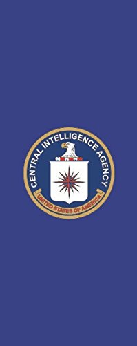 Drapeau de la CIA grand format portrait 120x300 cm pavillon mât U24