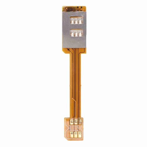 VBESTLIFE Extender scheda SIM, Nano SMI a scheda SIM standard da maschio a femmina Prolunga cavo FPC piatto morbido per tablet smartphone Android