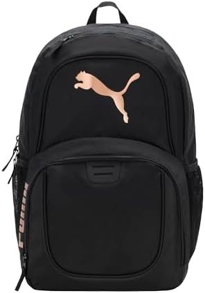 PUMA Contender Backpack, Black/Rose Gold, One Size