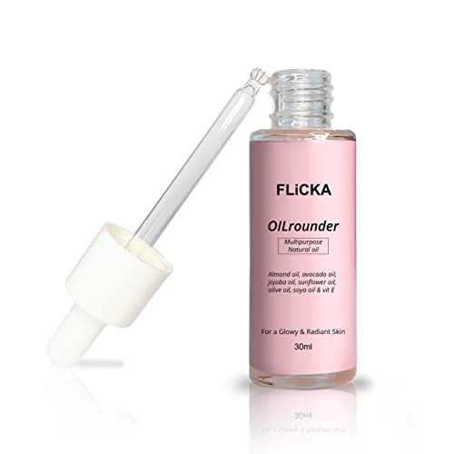 FLiCKA Multi Purpose Face Oil For Glowing Skin - 30ml | Day & Nig...