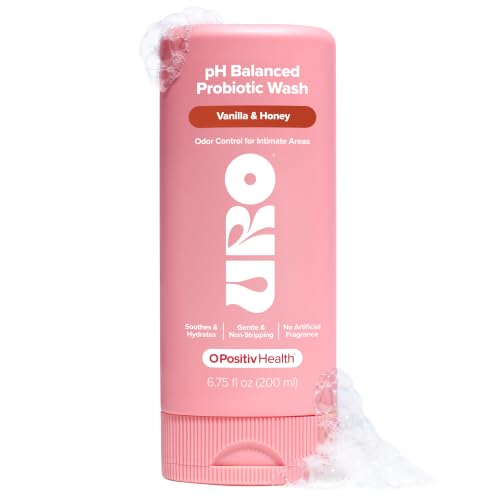 Image of URO pH Balance Probiotic Wash for Vaginal Odor, Vanilla + Honey 6.75 oz