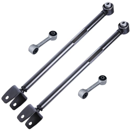 Image of Detroit Axle - Rear 4pc Control Arms Kit for BMW 320i 328i 328ci 325i 325xi 325ci 323i 323ci 330i 330xi 330ci, 2 Sway Bars 2 Lower Control Arms Replacement