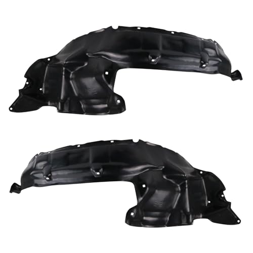 Image of TRQ Front Inner Fender Liner Set Compatible with 2001-2004 Toyota Sequoia 2004-2006 Tundra TO1248127 TO1249127
