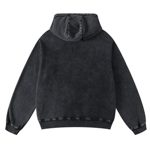 Vintage Hoodies Men Streetwear Oversized Hoodie Spring Autumn Skull Print Hoodies Male Loose2