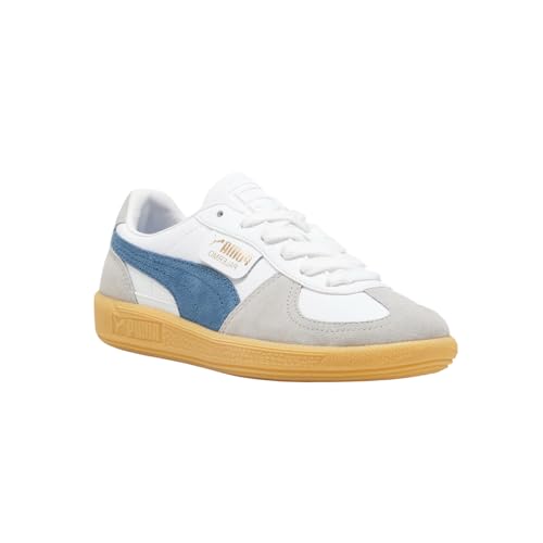 PUMA Kids Boys Palermo Leather Lace Up Sneakers Shoes Casual - White - Size 5.5 M2