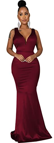 Image of FairyLove Womens Sexy Bridesmaid Formal Evening Gown Dresses Wedding Guest Dress