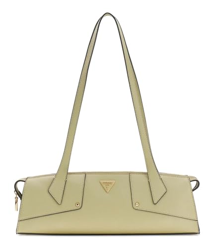 Sac à épaule GUESS Darcy gris-vert, sac à main satchel femme mode sage