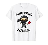 ¿Tu afición es el tenis de mesa? Entonces este diseño Ping Pong Ninja es ideal para todos los que aman jugar al tenis de mesa y quieren ganar todos los torneos de ping pong.