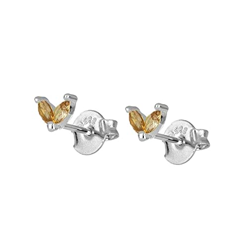 Clous d'oreilles feuilles en argent 925 pour votre style quotidien