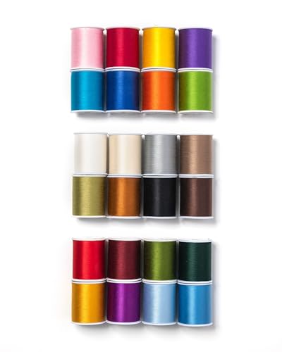 Superior Threads Sew Complete Polyester Sewing Quilting Thread Complete 300 Yard Spool 24-Pack