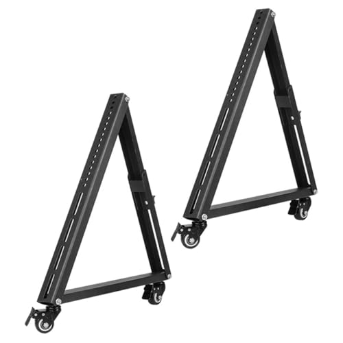 Support TV sol à roulettes pour déplacer un écran sans percer le mur