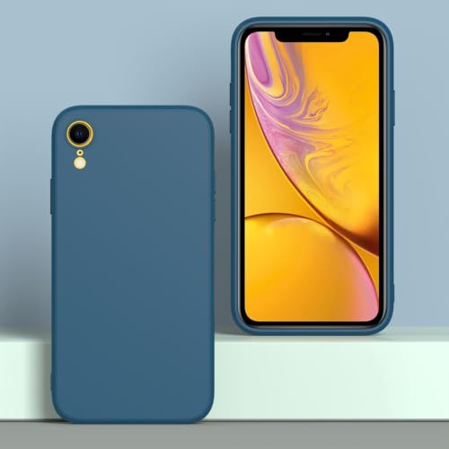Image of for iPhone XR Case Dark Blue, Scratch Resistant with Soft Touch, Slim Thin Phone Cover for iPhone XR 6.1 inch