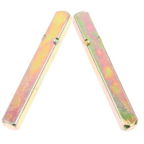 SOPOTUTU 2 piezas Barra de Eje para Manilla de Puerta Repuesto para Pomo Antiguo Accesorio de Hierro Resistente para Cerraduras y Manillas Incluye Eje y Tubo para Instalación Sencilla
