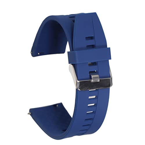 NBCNZCTSAS Banda de silicona deportiva de 22 mm apto for el reloj Huawei GT GT 2 4 Pulsera de correa de muñeca de 6 mm Fit for Samsung Fit for Galaxy Watch 46 mm Gear S3 Fit For Huami GTR 4 7 mm mm(Da