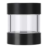 3 Holes Cylindrical Computer Water CoolingTank,YSX-6PC 50mm OD Water Cooling Cylinder Water Cooled Reservoir Water Cooling Radiator with G1/4 Thread Holes for Computer Desktop