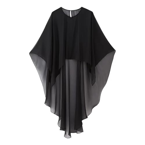 Boléro en mousseline pour mariage et veste de soirée fluide pour invitée chic